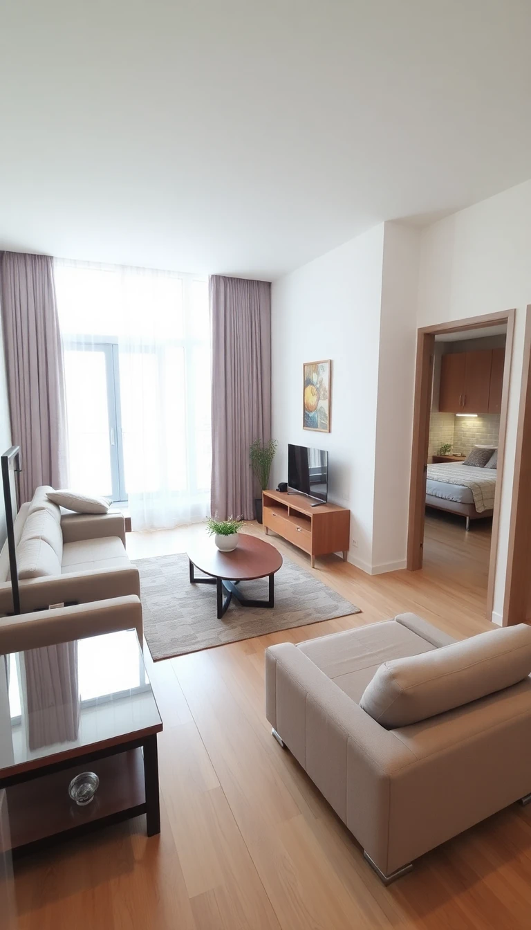 Appartement moderne meublé